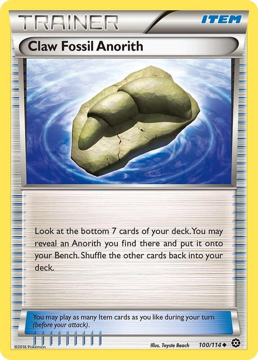 Claw Fossil Anorith 100/114 Single