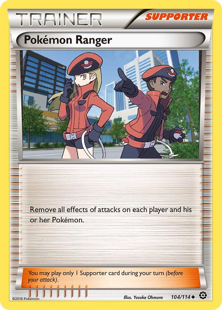 Pokemon Ranger 104/114 Single