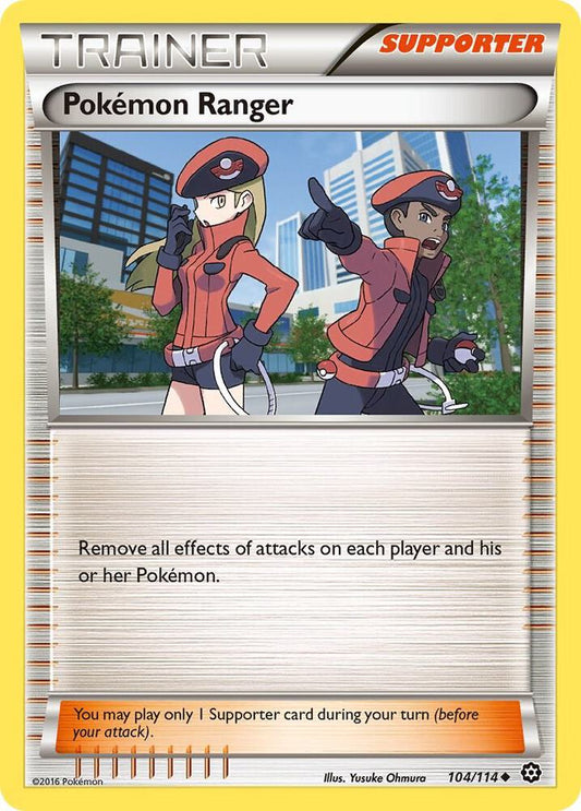 Pokemon Ranger 104/114 Single