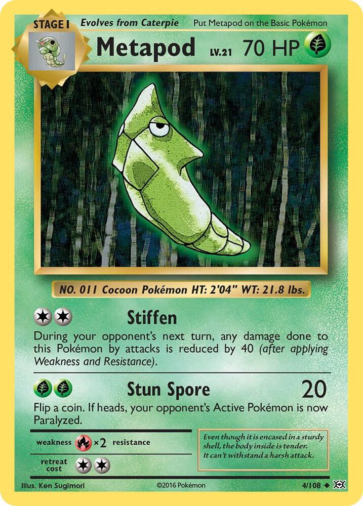 Metapod 4/108 Single