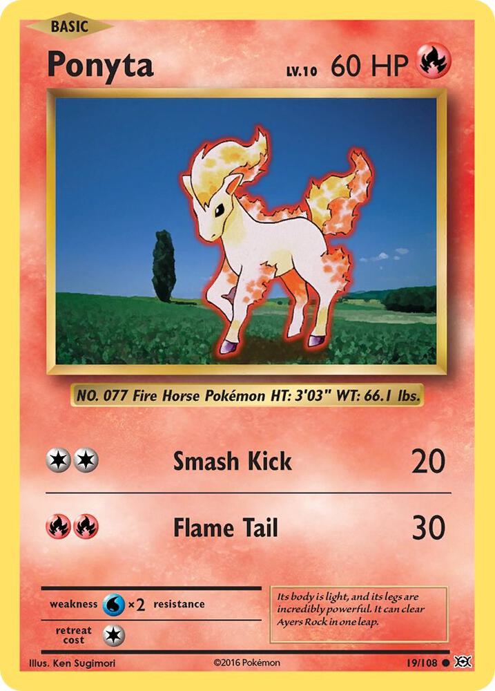 Ponyta 19/108 Single