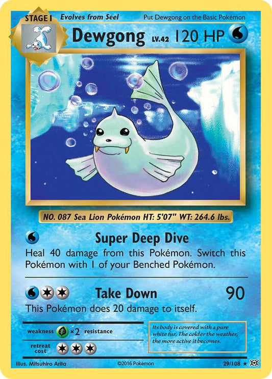 Dewgong 29/108 Single