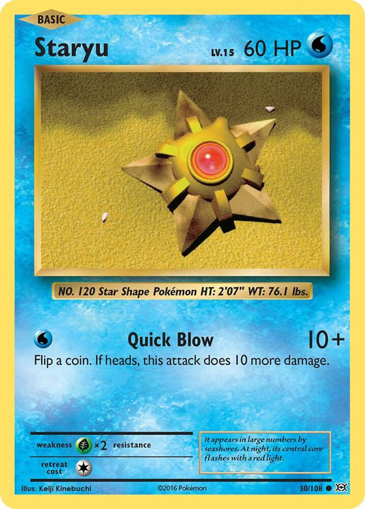 Staryu 30/108 Single