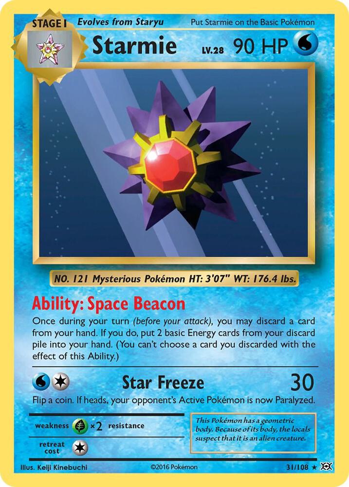 Starmie 31/108 Single
