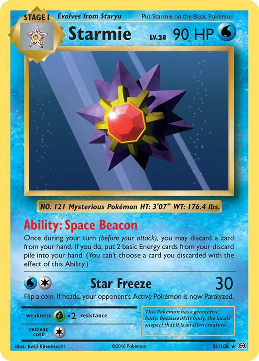 Starmie 31/108 Single