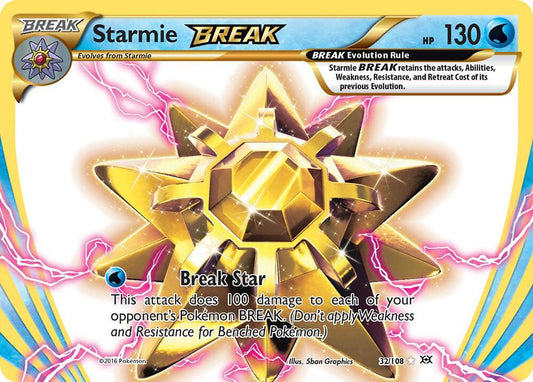 Starmie BREAK 32/108 Holo Single