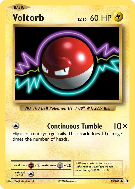 Voltorb 39/108 Single