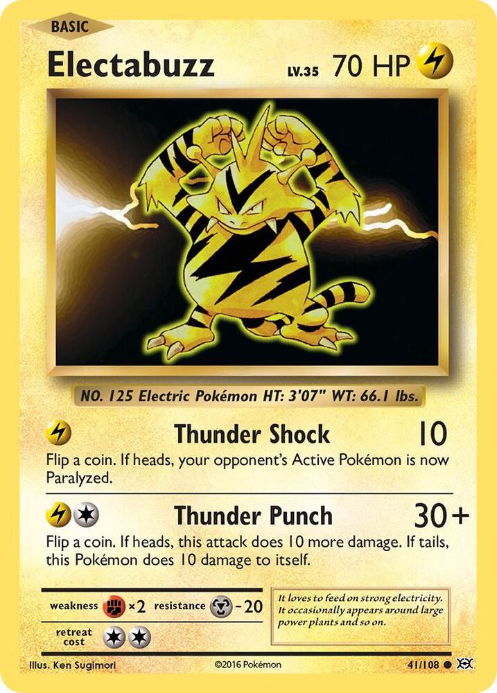 Electabuzz 41/108 Reverse Holo Single