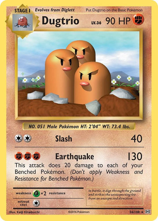Dugtrio 56/108 Single