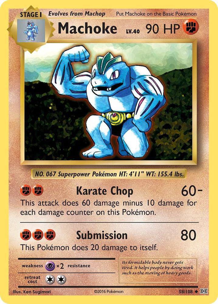 Machoke 58/108 Single
