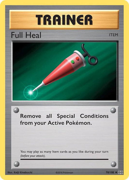 Full Heal 78/108 Reverse Holo Single