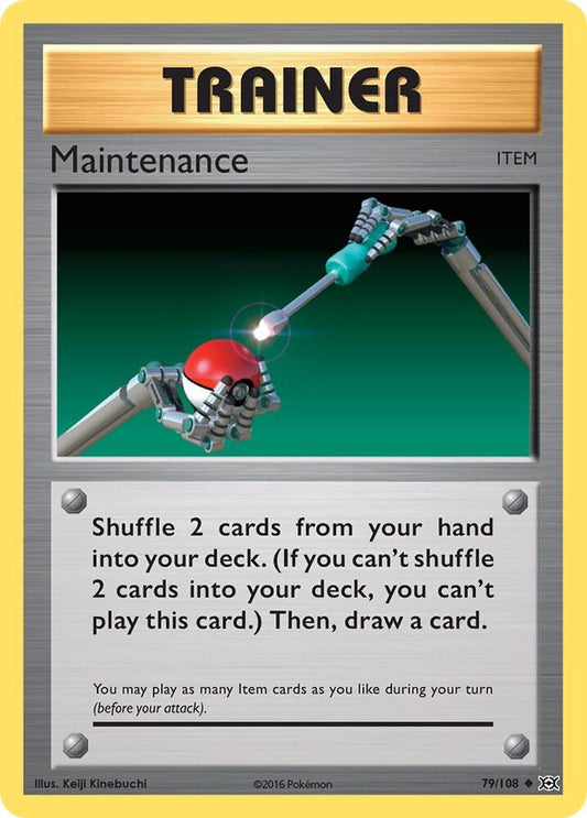 Maintenance 79/108 Single