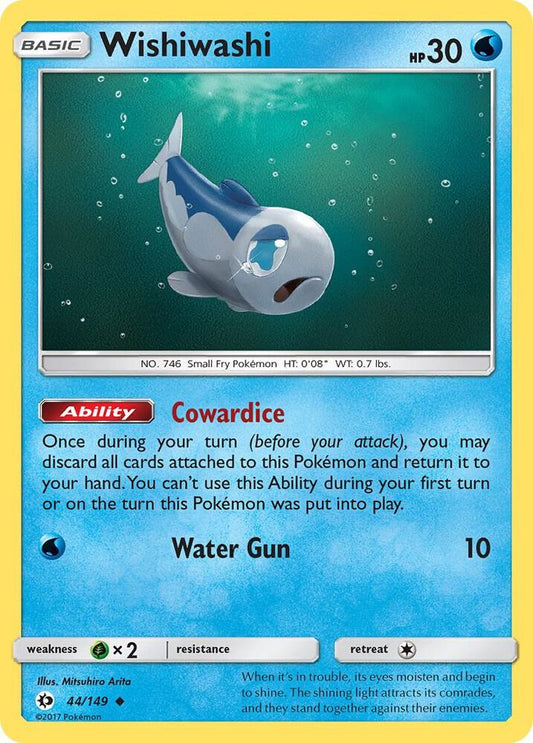Wishiwashi 44/149 Reverse Holo Single