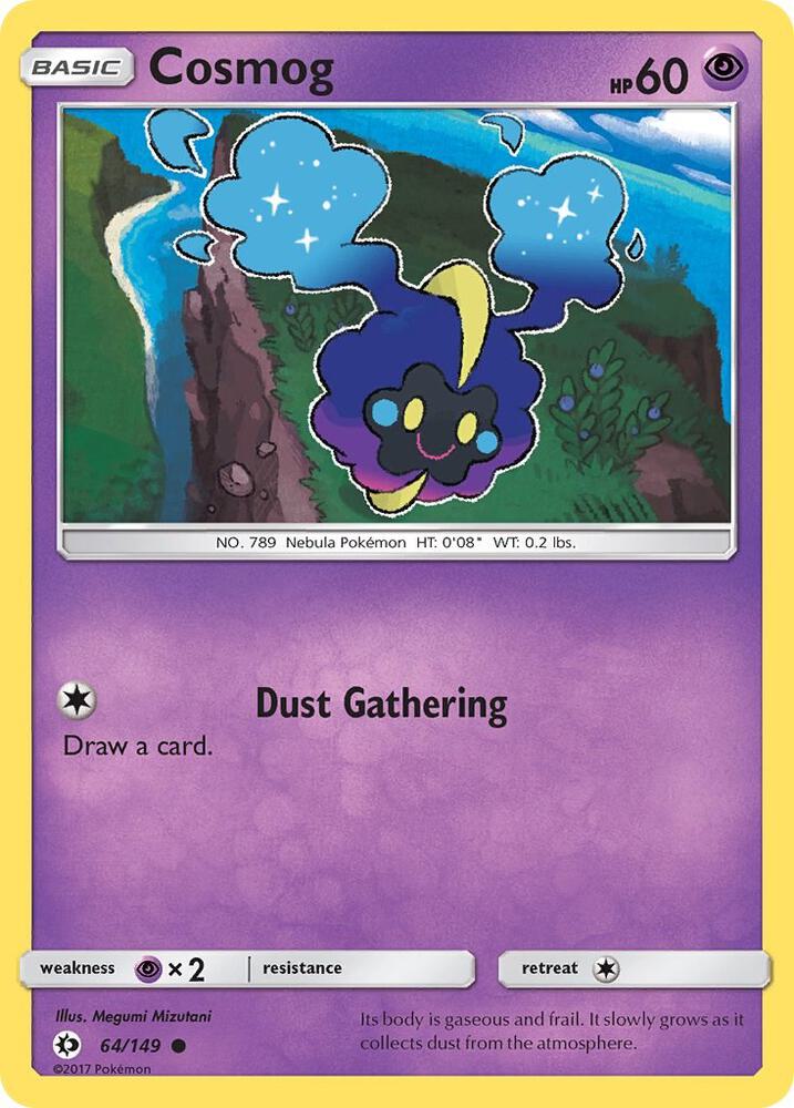 Cosmog 64/149 Reverse Holo Single