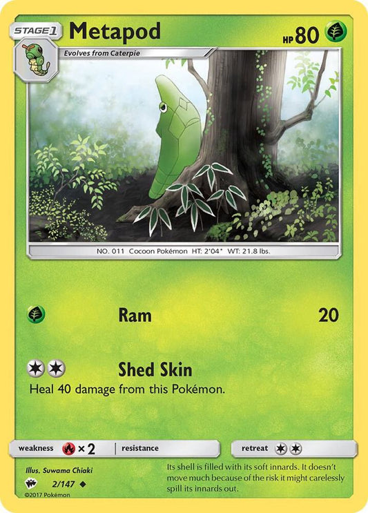 Metapod 2/147 Single
