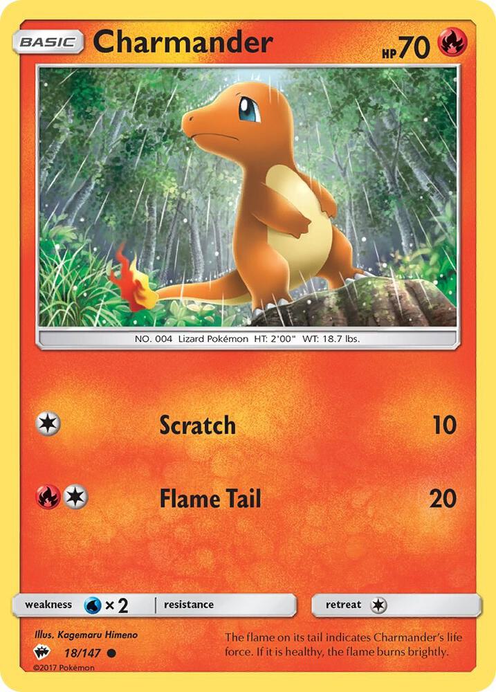 Charmander 18/147 Single