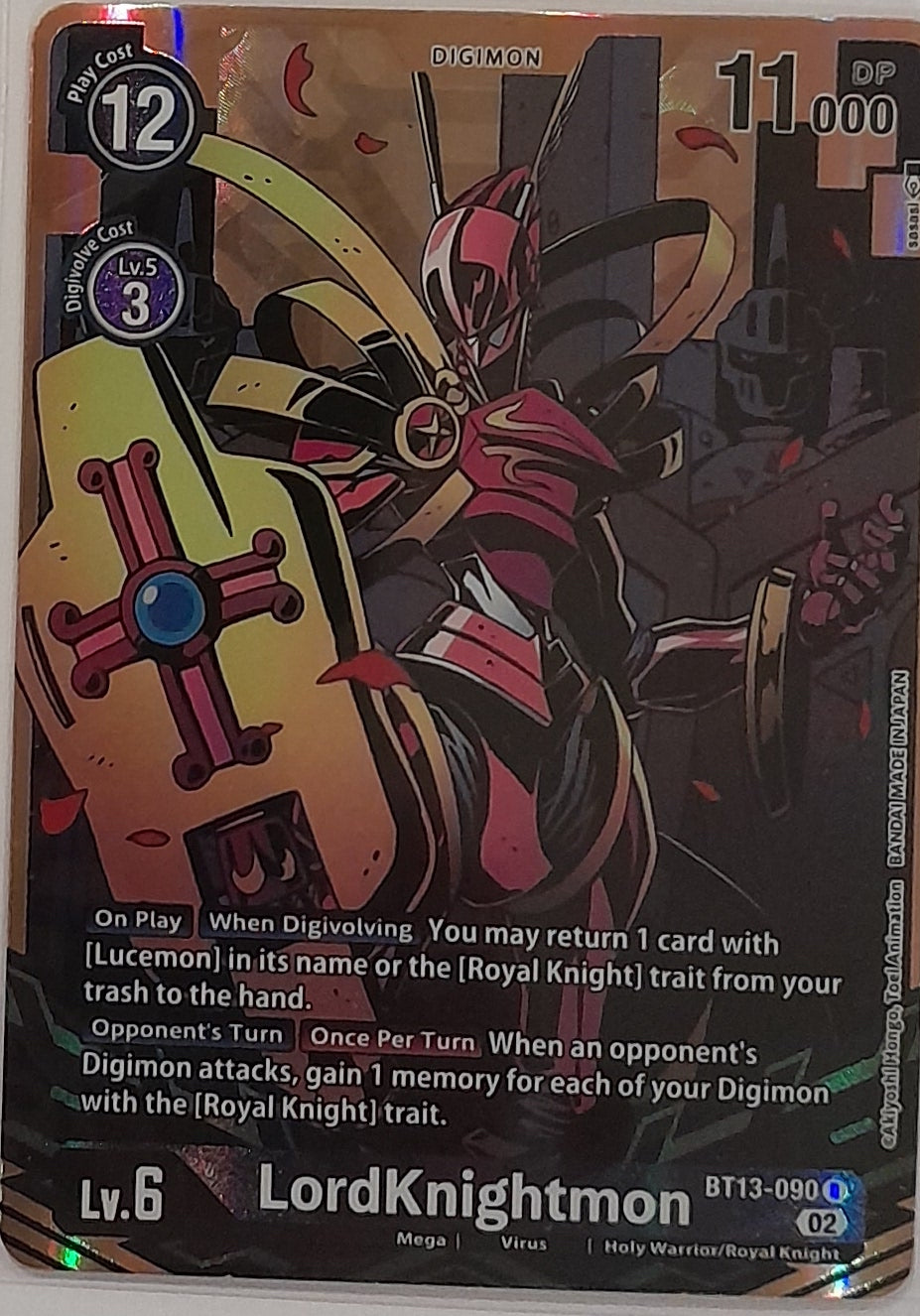 BT13-090 LordKnightmon Alt Art Single