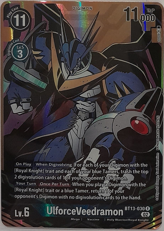 BT13-030 UlforceVeedramon Alt Art Single