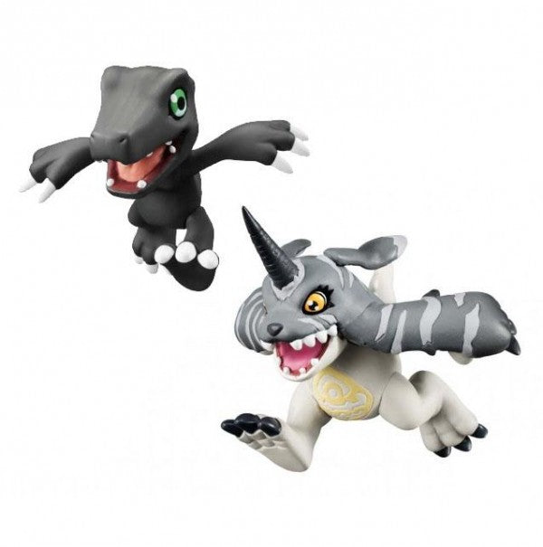 DIGIMON - G.E.M. BLACK AGUMON & GABUMON FIGURE 2 PACK