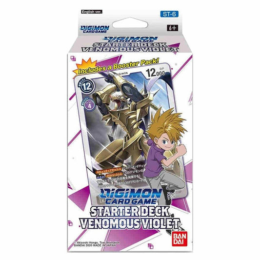 Digimon Card Game - Venomous Violet Starter Deck 6