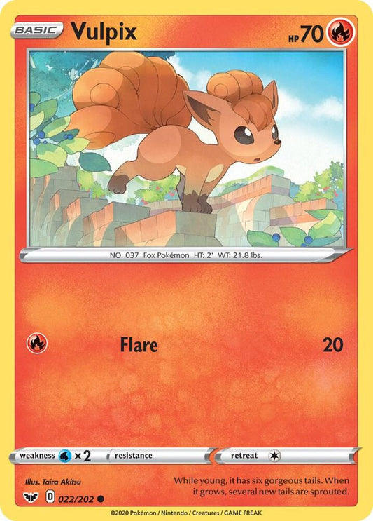 Vulpix 022/202 Single