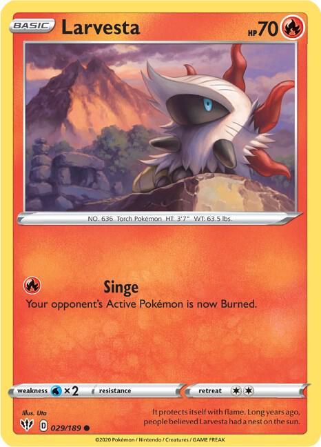 Larvesta 029/189 Single