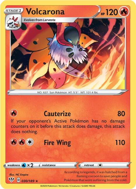 Volcarona 030/189 Single