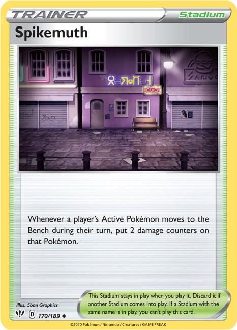 Spikemuth 170/189 Reverse Holo Single