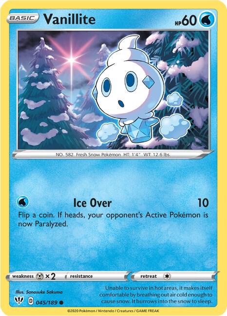 Vanillite 045/189 Single