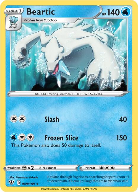 Beartic 049/189 Single