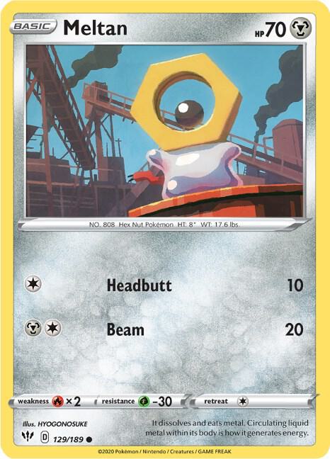 Meltan 129/189 Single
