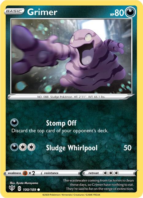 Grimer 100/189 Single
