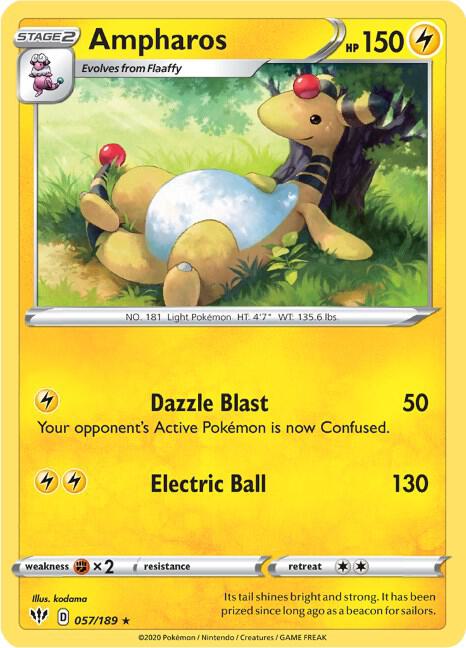 Ampharos 057/189 Single