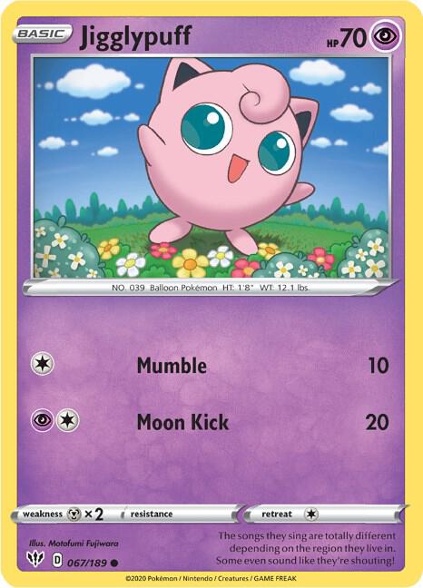 Jigglypuff 067/189 Single