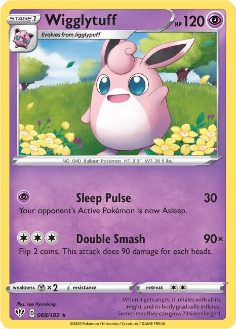 Wigglytuff 068/189 Single