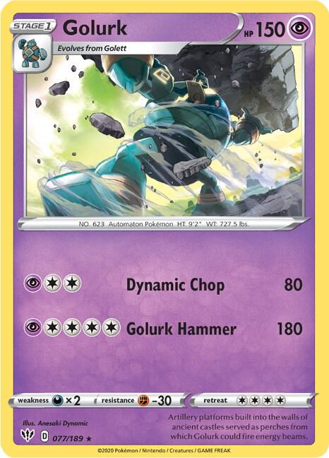 Golurk 077/189 Single