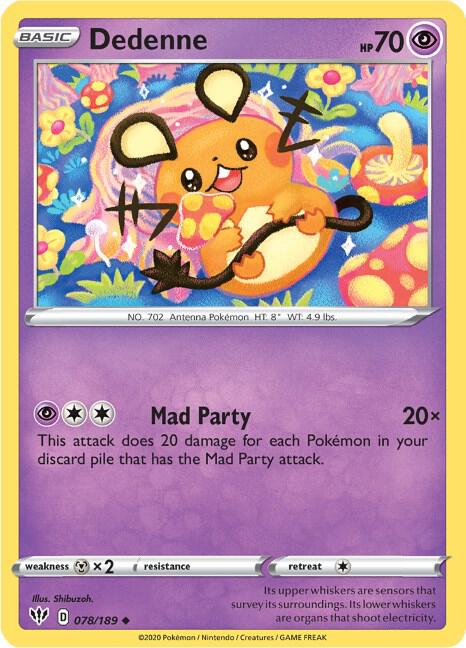 Dedenne 078/189 Single