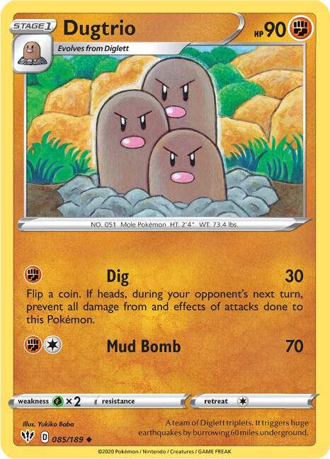 Dugtrio 085/189 Single