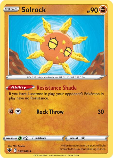 Solrock 092/189 Single