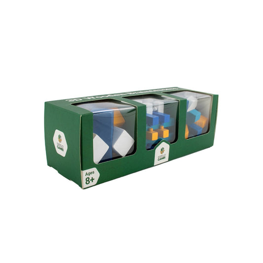 LPG 3D Wooden Brainteaser: Triple Pack