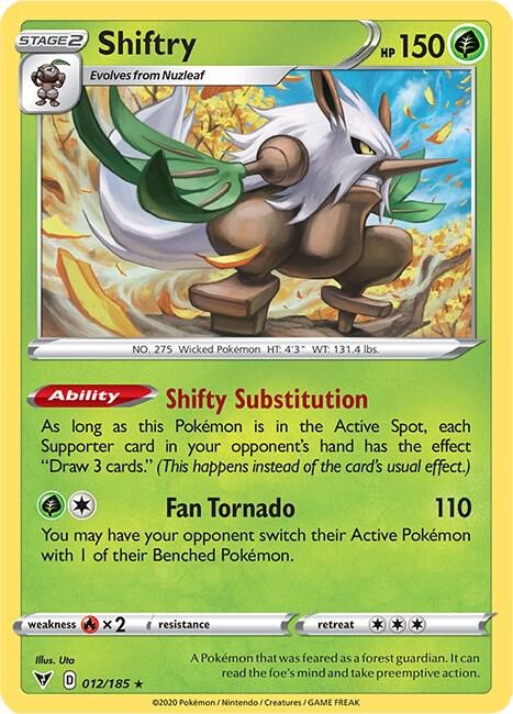 Shiftry 012/185 Single