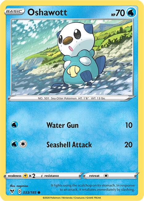 Oshawott 033/185 Single