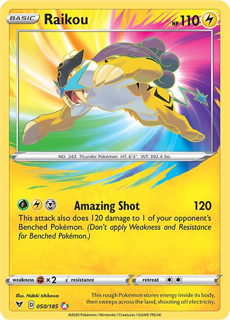 Raikou 050/185 Holo Single