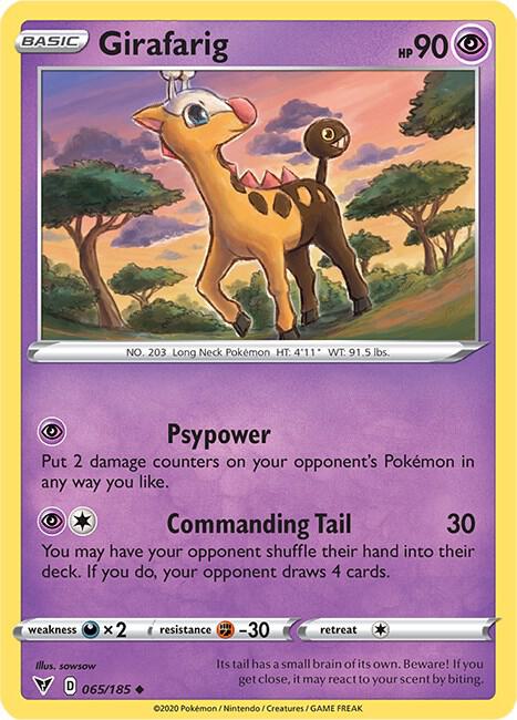 Girafarig 065/185 Single
