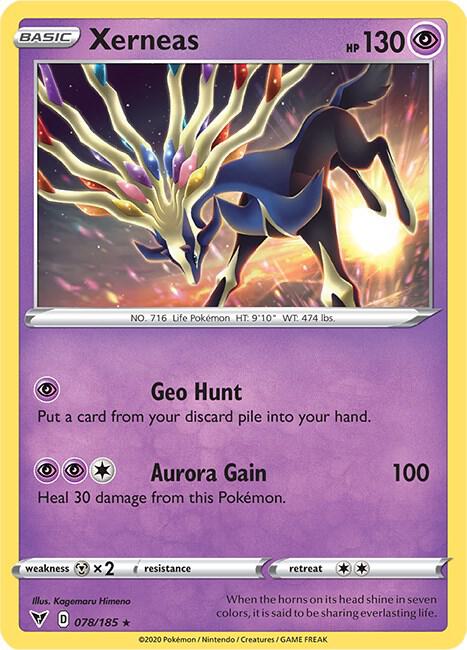 Xerneas 078/185 Holo Single
