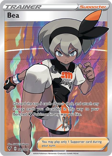 Bea (Full Art) 180/185 Holo Single
