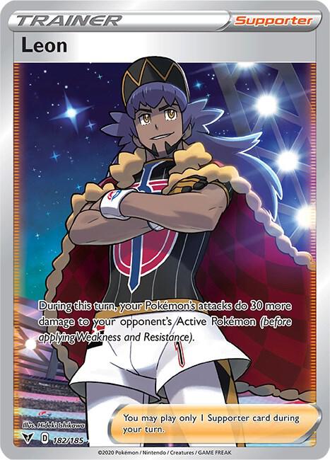 Leon (Full Art) 182/185 Holo Single