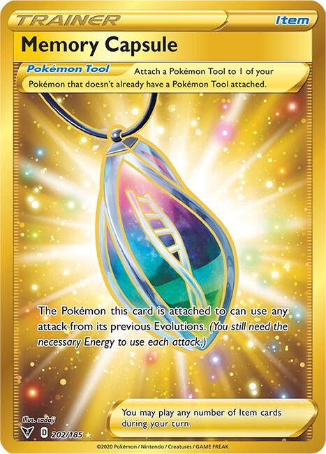 Memory Capsule (Secret) 202/185 Holo Single