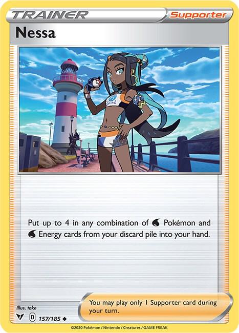 Nessa 157/185 Reverse Holo Single