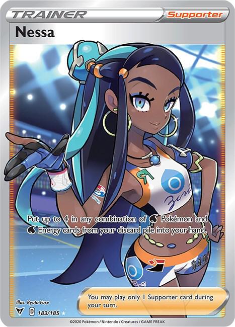 Nessa (Full Art) 183/185 Holo Single